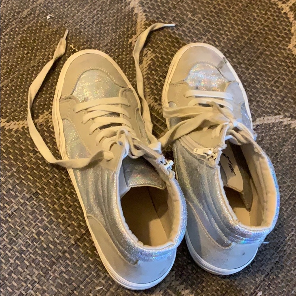 zara girls shoes sparkle glitter high top